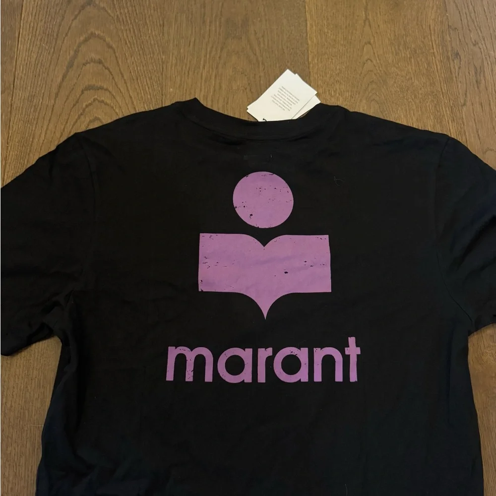🖤 NWT Isabel Marant Black Tee size MEDIUM - Picture 5 of 8